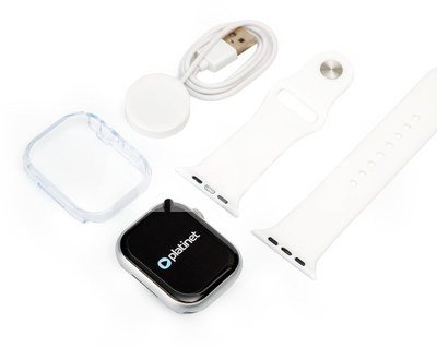 Platinet smartwatch PSMART29W, white (45996)