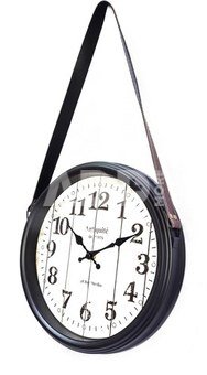 Platinet wall clock Strip (45564)