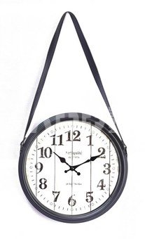 Platinet wall clock Strip (45564)
