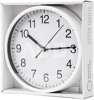 Platinet wall clock Wink, white (45955)