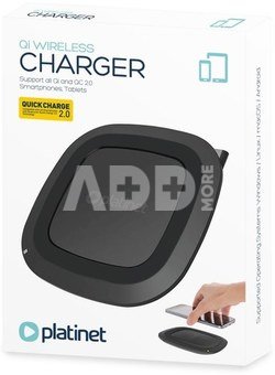 Platinet беспроводное зарядное устройство QC 2.0 (44805)