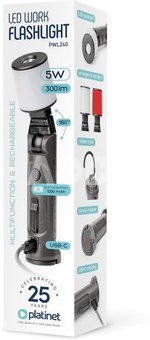 Platinet work lamp PWL240 300lm LED (46174)
