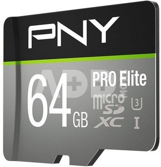 PNY MicroSDXC 64GB P-SDU64GV31100PRO-GE