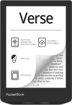 PocketBook e-reader Verse 6" 8GB, mist grey
