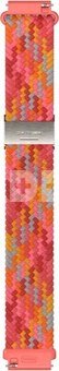 Polar watch strap 20mm S/L, red braided