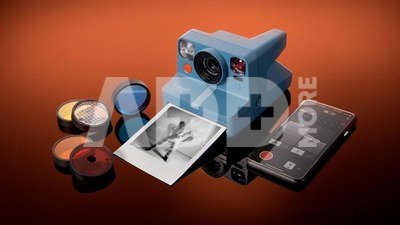 Polaroid Now + CalmBlue