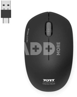 PORT CONNECT Mouse | Collection II | Wireless | 2.4 GHz | Black