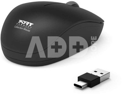 PORT CONNECT Mouse | Collection II | Wireless | 2.4 GHz | Black
