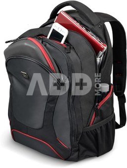 Port Designs Courchevel Fits up to size 15.6 ", Black, Waterproof cover, Shoulder strap, Backpack