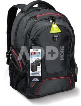 Port Designs Courchevel Fits up to size 15.6 ", Black, Waterproof cover, Shoulder strap, Backpack