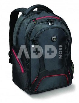 Port Designs Courchevel Fits up to size 15.6 ", Black, Waterproof cover, Shoulder strap, Backpack