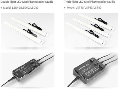 Godox Portable Triple Light LED Ministudio L60x60x60cm