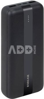 POWER BANK USB 20000MAH/VA2081 BLACK RIVACASE