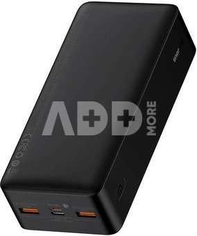 Baseus Bipow Charger Powerbank 30000mAh, 20W (black)