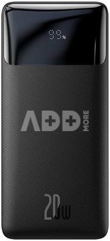 Baseus Bipow Charger Powerbank 30000mAh, 20W (black)