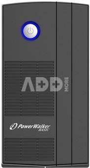 PowerWalker UPS Line-In 650VA SB FR 2x PL 230V, USB