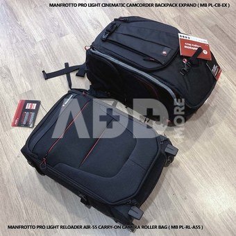 Manfrotto Pro Light Reloader Air-55 carry-on camera roller bag