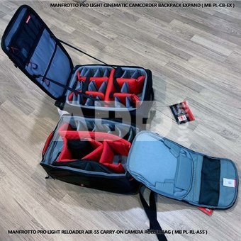 Manfrotto Pro Light Reloader Air-55 carry-on camera roller bag