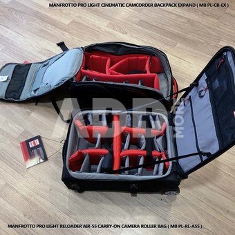 Manfrotto Pro Light Reloader Air-55 carry-on camera roller bag