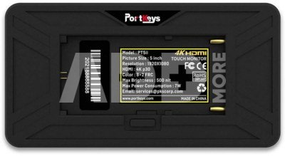 Portkeys PT5 II 5 Inch 4K HDMI Touchscreen Monitor