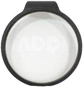 PULUZ Tempered Lens Protective Glass for DJI Osmo 360 (Black)