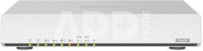 QNAP Dual bandRouter QHora-301W 802.11ax, Ethernet LAN (RJ-45) ports 6, Mesh Support Yes, MU-MiMO Yes, No mobile broadband, Antenna type Internal