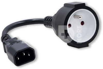 Qoltec Adapter IEC 320 C14 / FRENCH