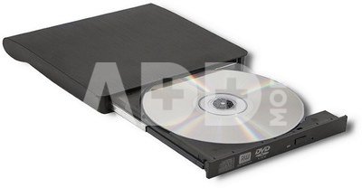Qoltec external DVD/CD writer USB 3.0, black
