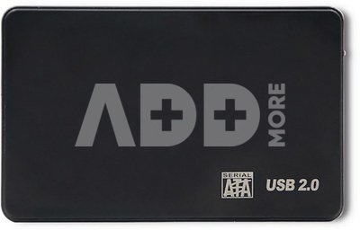 Qoltec Hard drive adapterUSB2.0 HDD/SSD 2.5" SATA3 blac