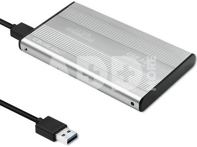 Qoltec Hard drive case HDD SSD 2.5inch SATA3,USB3.0