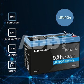LiFePO4 12.8V 9Ah 115.2Wh