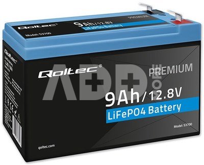 LiFePO4 12.8V 9Ah 115.2Wh