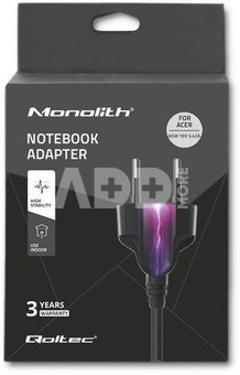 Qoltec Power adapter dedicated to Acer 65W | 19V | 3.42A | 5.5 * 2.5
