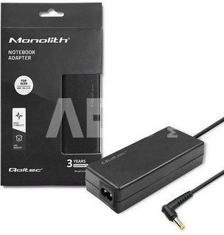 Qoltec Power adapter for Acer 40W, 19V, 2.1A, 5.5x1.7