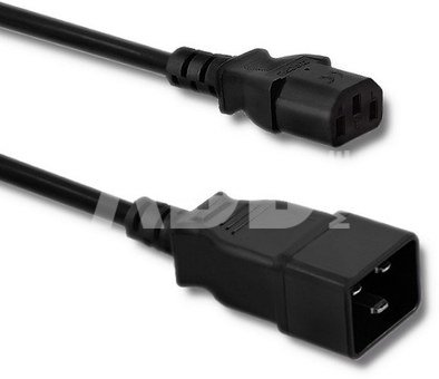 Qoltec Power cable for UPS C20/C13, 1.2m