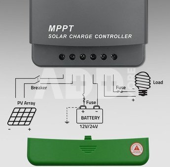 53660 MPPT 10A 12/24V LCD