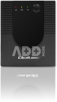 Qoltec Uninterruptible power supply, 1200VA, 720W