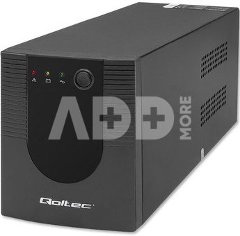 Qoltec Uninterruptible power supply, 2000VA, 1200W
