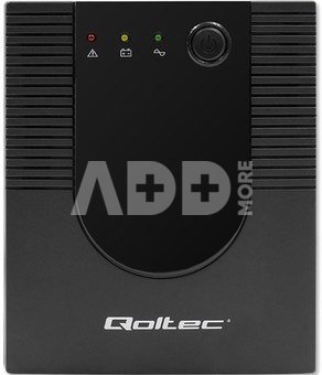 Qoltec Uninterruptible power supply, 2000VA, 1200W