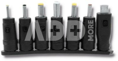Qoltec Universal power adapter 15W 7 plugs