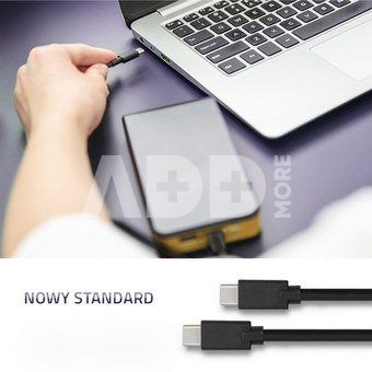 Qoltec USB 3.1 type C male USB 3.1 type C male
