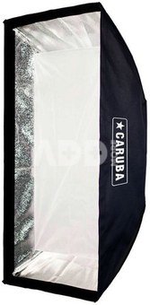 Caruba Quick Assembly Matte Zilver Strip Softbox 60x90cm