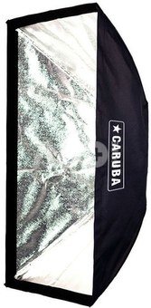 Caruba Quick Assembly Matte Zilver Strip Softbox 60x90cm