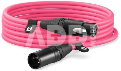 R&Oslash;DE XLR CABLE-6m pink