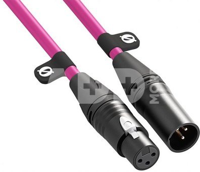 R&Oslash;DE XLR CABLE-6m pink