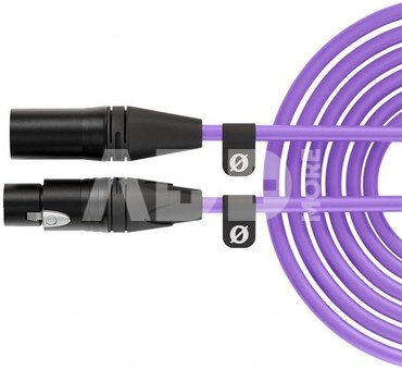 R&Oslash;DE XLR CABLE-6m purple