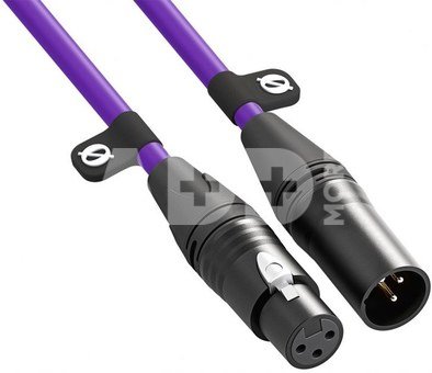 R&Oslash;DE XLR CABLE-6m purple