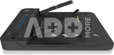 Raidsonic Icy Box Docking and Clone station for 2x M.2 NVMe SSD | IB-2913MCL-C31