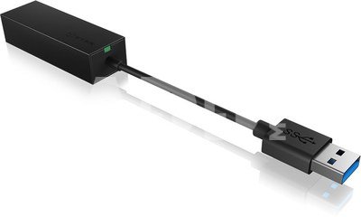 Raidsonic USB 3.0 (A-Type) to Gigabit Ethernet Adapter IB-AC501a