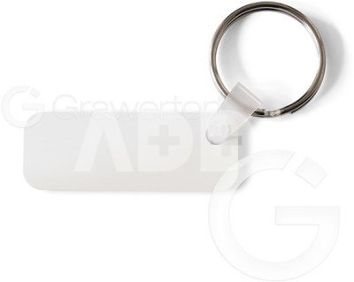 Raktų pakabukas metalinis stačiakampis LOK 20x55mm(5vnt)|813221
